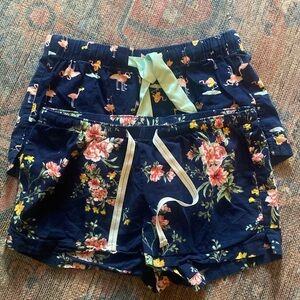 2 pairs of old navy xs pajama shorts